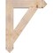 Ekena Millwork Traditional Arts & Crafts Smooth Bracket, Douglas Fir, 5 1/2"W x 30"D x 38"H BKT06X30X38TRA03SDF - alternate 4